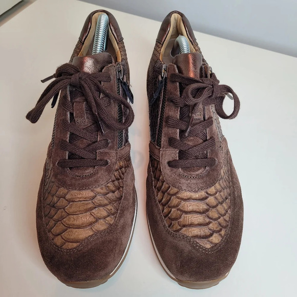 Gabor Nubuck Leather Sneakers Size Women's 10 NEW - Picture 6 of 11